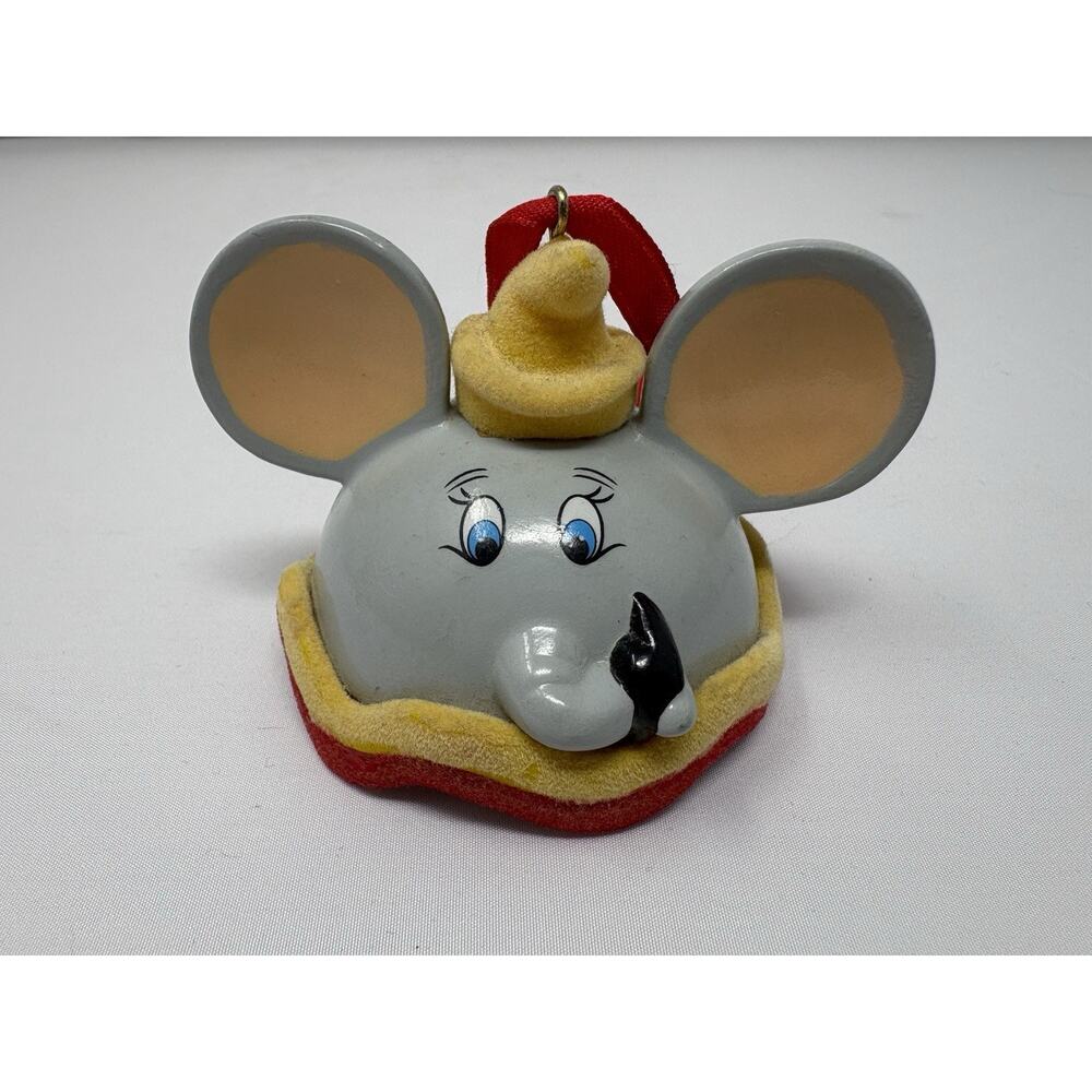 Disney Parks Limited Edition Dumbo EarHat Ornament Flocked #197/3000